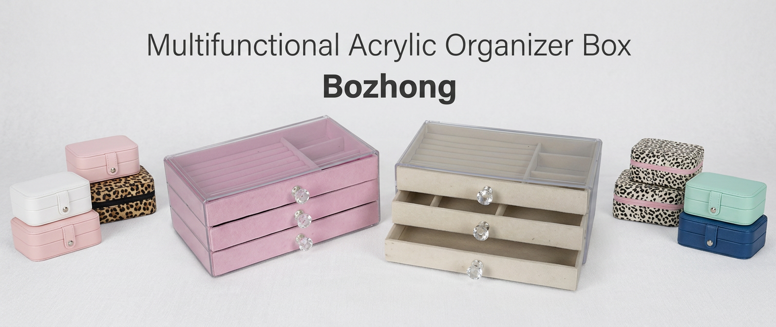 Multifunctional Acrylic Organizer Box Multifunctional Acrylic Organizer Box
